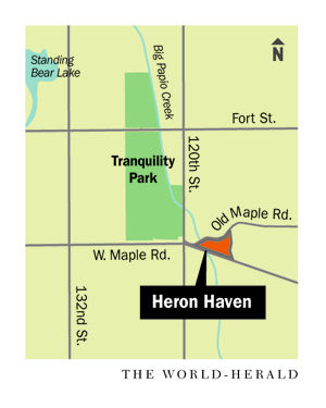 Heron Haven locator map